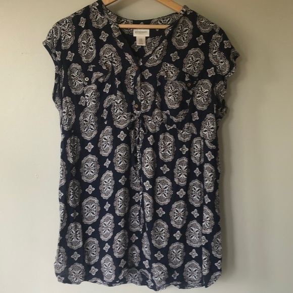 𝅺LIGHT boho maternity top - Picture 1 of 6